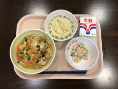 校長室_給食_藥師寺　由佳_2025年6月19日のノート