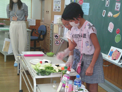 野菜取り